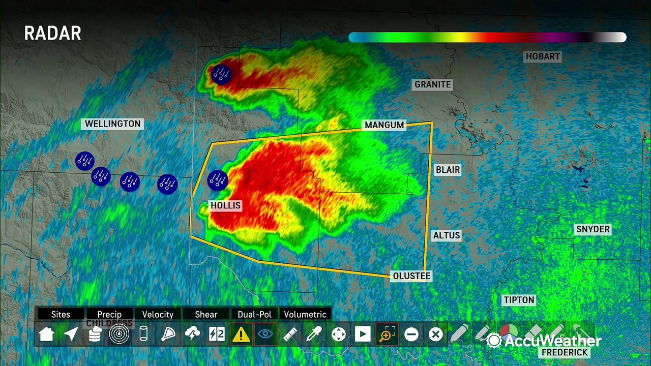 Severe storms in the central US to last through the holiday weekend ...