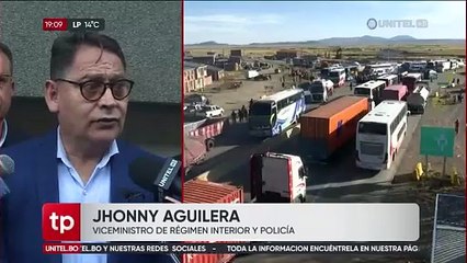 Gobierno dice que gremiales  amenazaron con una multa de $us 50 a sus afiliados que se resistieron a bloquear 