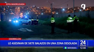 Chorrillos: Asesinan de 7 balazos a hombre y dejan su cuerpo en un descampado