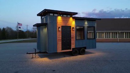 I Built a Luxury Tiny home for 6,000+(exterior+build)