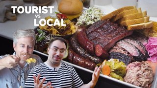 A British tourist and a local find the best barbecue in Los Angeles