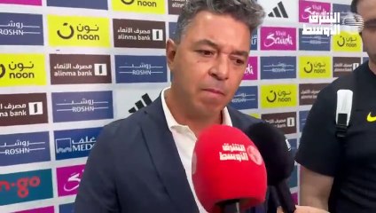 Marcelo Gallardo se enojó con la prensa de Arabia Saudita