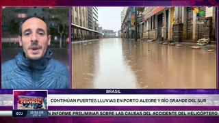Población brasilera en angustia por desastres naturales