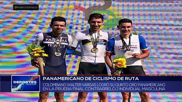 DEPORTES TELESUR 23-05-2024 Mauricio Ortega logró su boleto olímpico durante la quinta jornada de lanzamiento de discos.