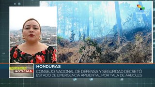 En Honduras, el Consejo Nacional de Defensa decretó estado de emergencia ambiental