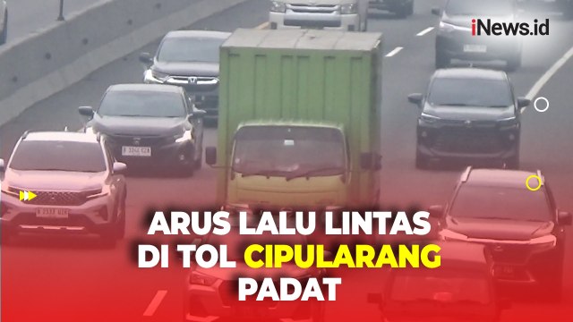 Pantauan Arus Lalu Lintas, Tol Cipularang Padat pada Libur Panjang Waisak