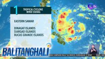 Tropical Cyclone Wind Signal #1, nakataas na sa ilang lugar dahil sa Bagyong #AghonPH - Weather update today as of 10:32 a.m. (May 24, 2024) | Balitanghali
