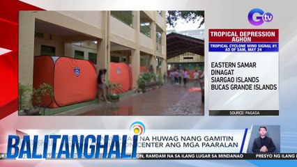 DepEd, nananawagan na huwag nang gamitin bilang evacuation center ang mga paaralan | Balitanghali