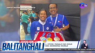 Pinay Paralympian Angel Otom, panalo ng gold at silver medal sa Citi Para Swimming World Series Singapore 2024 | Balitanghali