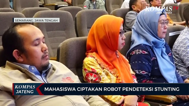 Mahasiswa Ciptakan Robot Pendeteksi Stunting