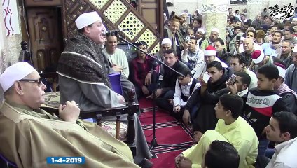 الشيخ حجاج الهنداوى=النحل والإسراء والشرح والكوثر- أمسية المسجد الكبير  طليا-أشمون-منوفيه 1-4-2019