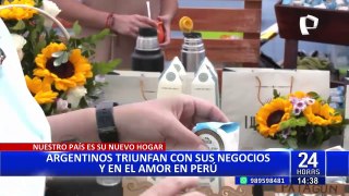 Argentinos triunfan con sus negocios y en el amor en Perú