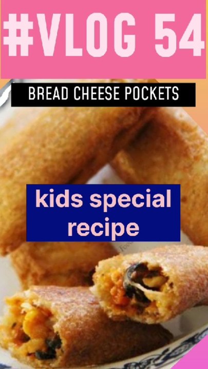 Instant bread cheese pockets the best snack for kids. must try once in specially on sunday
