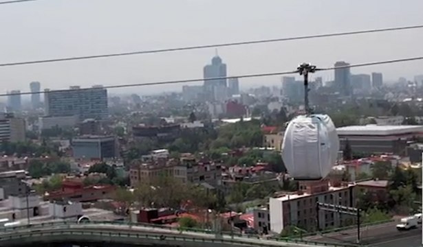 Inicia pruebas operativas línea 3 del Cablebús; la obra con 85 por ciento de avance