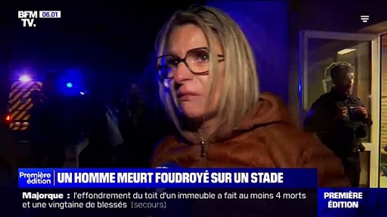 Pas-de-Calais : Un mort et 30 blessés dont un grave lorsque la foudre est tombée hier soir sur un stade de foot pendant un entrainement à Courrières, près de Lens