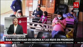 Bajan los embarazos adolescentes y tasa de fecundidad en el Estado de México