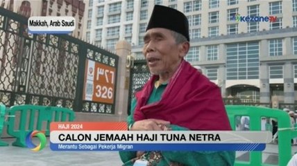 Kisah Jemaah Haji Tunanetra Asal Kebumen