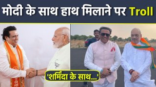 Govinda Meets PM Modi After Joining Shiv Sena, Public Troll Video