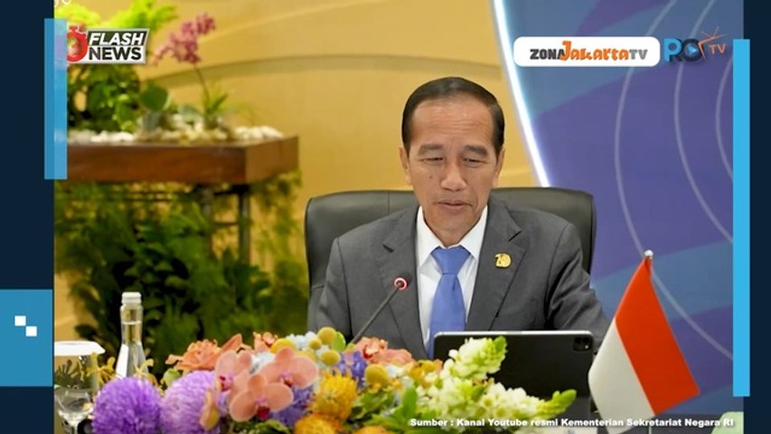 PRESIDEN JOKOWI TEMUI PRESIDEN ADB BAHAS KEMITRAAN DAN TRANSISI ENERGI SAAT WWF 2024 BALI