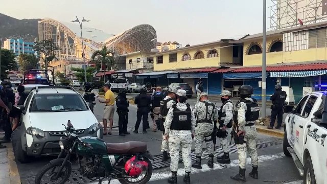 Cinco muertos y un herido en ataque armado en puerto mexicano de Acapulco