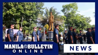 Wreath-laying ceremony for the 40th death anniversary of PMGen. Tomas Karingal