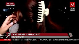 Jorge Álvarez Máynez regresa al lugar del trágico accidente en San Pedor Garza García