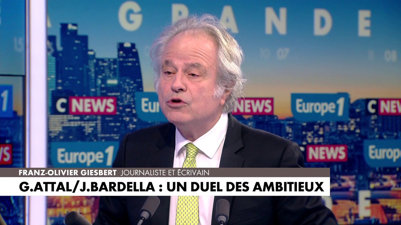 La grande interview : Franz-Olivier Giesbert