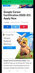 Google Certification Courses Online Launched for Online Earning Skills #earnmoneyonline #google