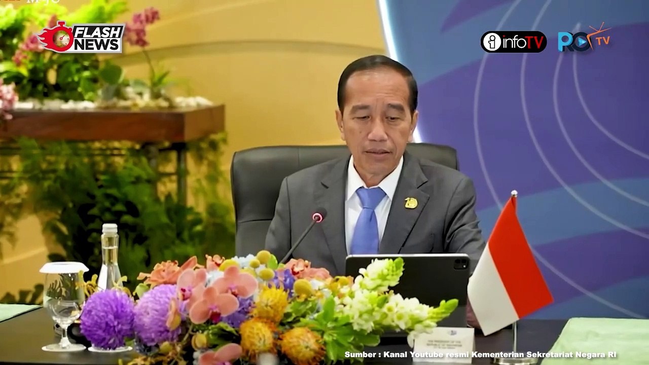 TEMUI PRESIDEN ADB, MASATSUGU ASAKAWA JOKOWI BAHAS KEMITRAAN DAN TRANSISI ENERGI DI SELA ACARA WWF BALI