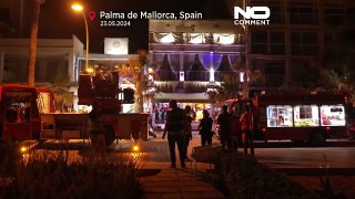 NO COMMENT: Cuatro muertos en el derrumbe de un restaurante playero lleno de turistas en Mallorca