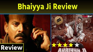Bhaiyya Ji Review: Manoj Bajpayee और Zoya Hussain की Film है मजेदार Massy Revenge Thriller!
