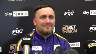 Luke Littler revels in ‘best night of his life’ after Premier League darts win