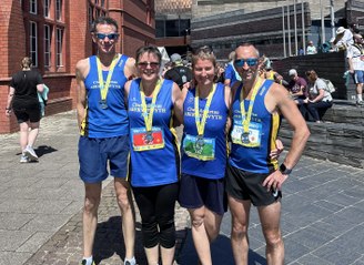 Mountainous runs and a city sprint for Aberystwyth Athletic Club athletes