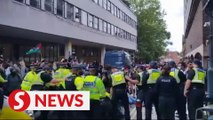 Oxford students arrested at pro-Palestinian protest