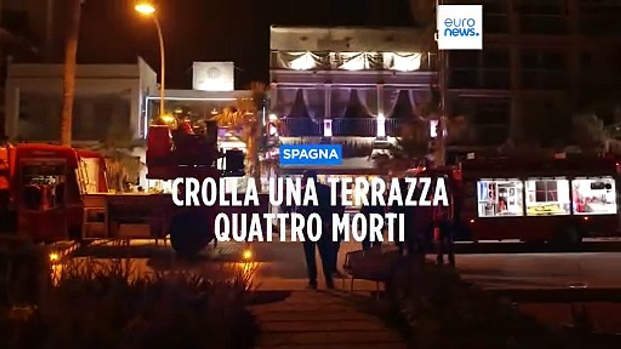 Spagna: crolla la terrazza di un ristorante a Maiorca, morti e feriti