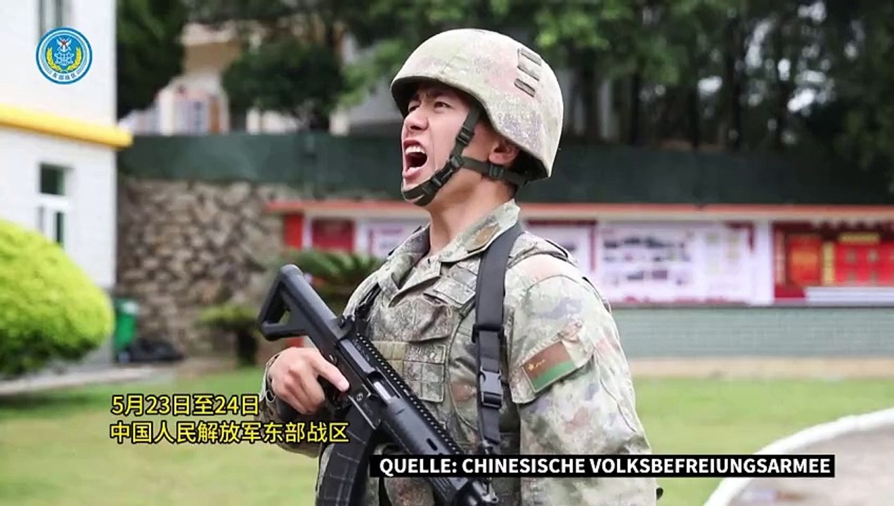 China probt Machtübernahme auf Taiwan