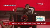 Suara Gemetar, Megawati Ucapkan Terima Kasih pada Rakyat RI Selalu Dukung PDIP