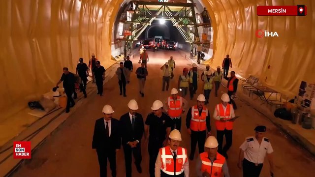 Mersin'de dev projede 16 tünel, 8 viyadük ve köprü hizmete girdi