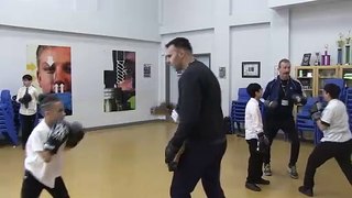 Famous Ingle gym in Wincobank which has produced boxing world champions is working with children in a local school