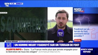 Un homme foudroyé sur un terrain de foot, comment est-ce possible ? BFMTV répond à vos questions