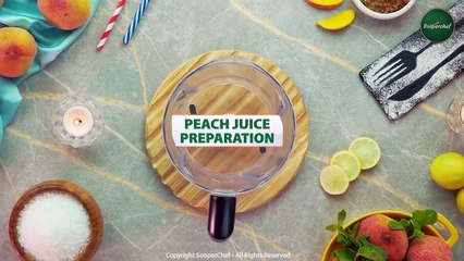 Beat the Heat with Peach_ Refreshing Juice for Summer Days  How to Make Peach Juice