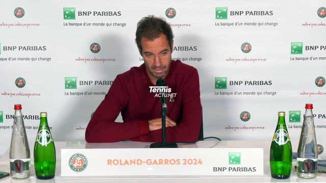 Tennis - Roland-Garros 2024 - Richard Gasquet : J'ai envie de jouer, j'ai envie de le gagner...