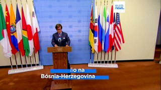 Genocídio de Srebrenica: manifestantes pró-sérvios voltam a protestar contra resolução da ONU