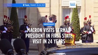 'Depth of Franco-German bond': Macron to meet German president in rare state visit