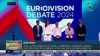 En España la candidata electoral Ursula Von Der Leyen se ha abierto a pactar con la extrema derecha