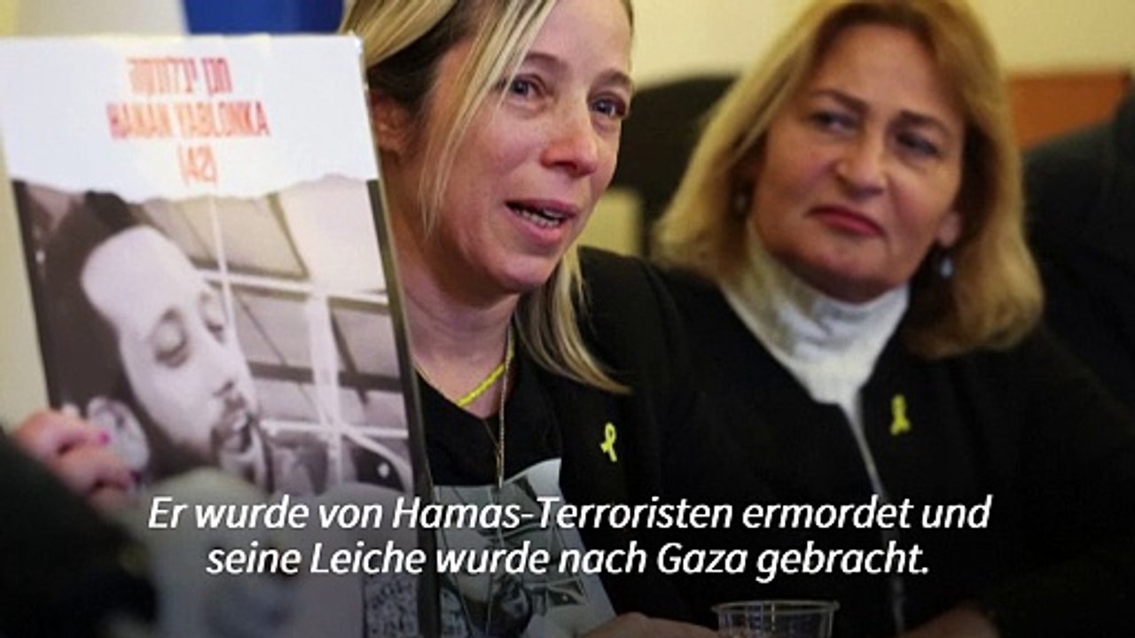 Israelische Soldaten bergen Leichen von drei Hamas-Geiseln