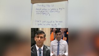 Labour ‘leaks Rishi Sunak’s campaign diary’ in new ad attacking gaffes