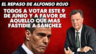Alfonso Rojo: “Todos a votar este 9 de junio y a favor de aquello que mas fastidie a Sánchez”