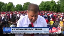 ‘This place is packed’: David Zere reports live from Trump campaign rally in South Bronx