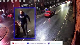 Footage shows hit and run driver who killed dad and son before fleeing